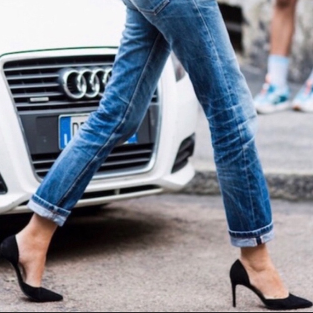 Vince Celeste d'Orsay Pointed Toe Pump Black 5.5